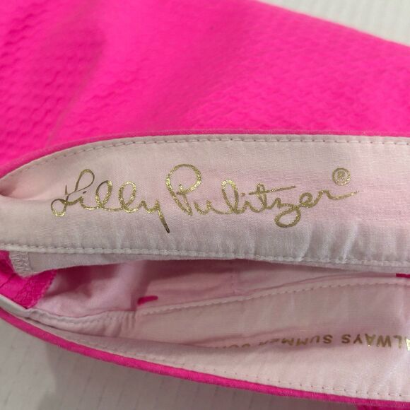 Lilly Pulitzer Shorts Women’s Size 00 Color Pink The Buttercup Stretch 5” Inseam - Picture 4 of 12